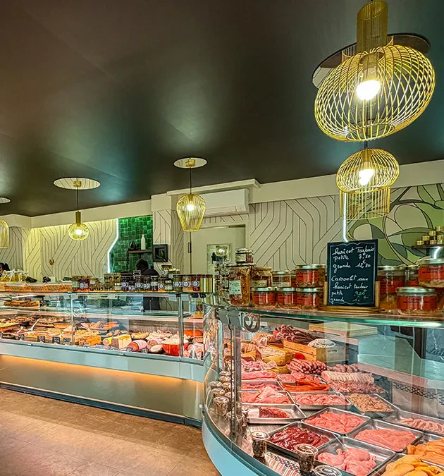 Au Roi de l'Andouille, décoration intérieure refaite en 2026