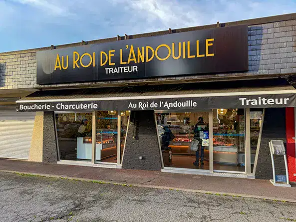 Vitrine extérieure Au Roi de l'Andouille Jurançon